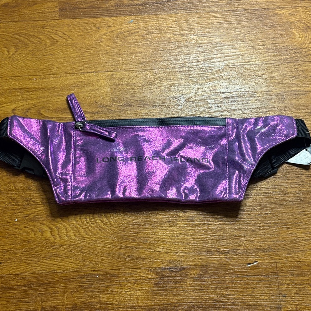 Long Beach Island Metallic Purple Fanny Back